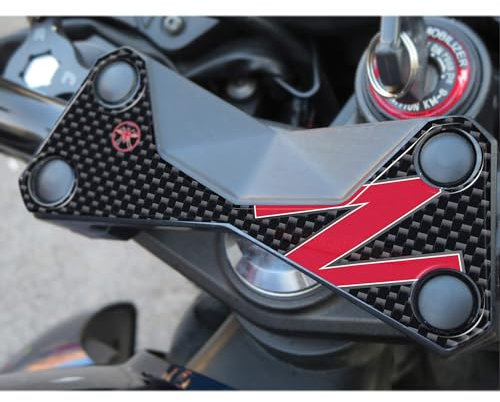 labelbike - Adesivo in Resina 3D Decorazione e Protezione di Moto Piastra Forcella compatibile con KAWASAKI Z750 Z1000