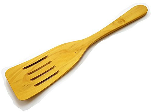 Pala ranuras madera boj fabricada artesanalmente