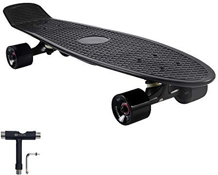 WHOME Skateboard für Erwachsene/Kid Pro/Anfänger - 27 Cruiser Skateboard Komplett für Cruising Pendeln Rolling Around T-Tool im Lieferumfang enthalten