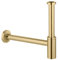 GROHE Siphon für Waschbecken, 1 1/4 Zoll, 8 x 15 x 21 cm, goldfarben glänzend gebürstet (Referenz: 28912GN0)