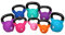 FunctionalFitness Neoprene Kettlebells - Soft-Touch Neoprene Coated Cast Iron Kettlebells (6kg)