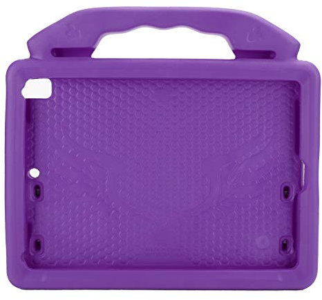9.7 Pulgadas Funda de Tableta,Estuche Protectora de Espuma EVA Universal,Carcasa de Proteccion de iOS 2017/2018 9.7in Tableta,Estuche Protectora de Silicona de Doble Capa con Soporte Asa(Purpura)