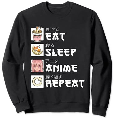 Anime T-Shirt Kawaii Manga Oggetti giapponesi Gadget Maglie Felpa