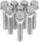 QUARKZMAN M12 x 1.5 Ruota Bulloni Conicità per Seat 17 mm Gambo Ruota Borchie Set 8pz