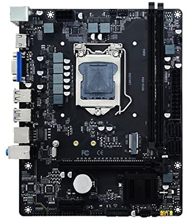 Oikabio H510-VD4-V1.0 Carte MèRe D'Ordinateur de Bureau LGA1200 2XDDR4 64 Go Emplacement MéMoire PCIE16X USB3.0 SATA3.0 Carte MèRe avec M.2