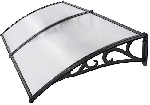 Türüberdachung, Türüberdachung, durchsichtiges Fenster, Markise, Überdachung, Türabdeckung, Sonnenschutz, Regenschutz, Dachüberdachung, UV-Schutz vor Regen und Schnee, Terrassenüberdachung i