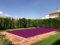 Cobertor o Lona para Piscina | 3 x 7m | con 15cm Extra por Cada Lado (3,3 x 7,3m) | Color Violeta | Fácil de Instalar