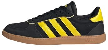 adidas Breaknet Sleek Shoes, Leather Upper, Black