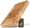 Planche à découper rectangulaire en chêne - Planche à fromage en bois de bout - Planche de service en bois - Taille S