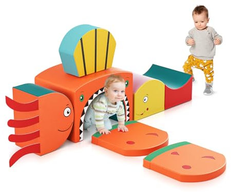 CUPCHID Kinder Schaumstoff bausteine Softbausteine Riesenbausteine Schaumstoffbausteine Großbausteine (JM3236)