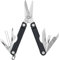 Leatherman Micra - Edelstahl-Schlüsselanhänger Multi-Tool mit Federschere und 9 Werkzeugen - Tiefschwarz