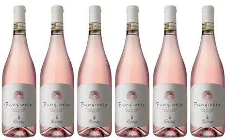 Vino Pungirosa 2024 Bombino nero Rosato, Castel del Monte DOC cl75 Box da 6 bottiglie