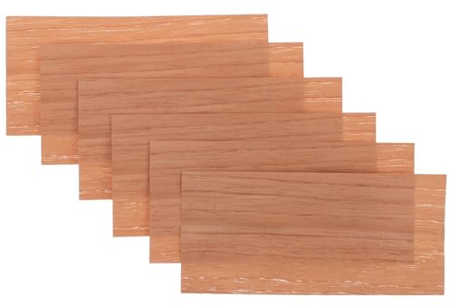 Baluue Spanische Zedernholzplanken zur Effizienten Organisation und Feuchtigkeitsregulierung 6 aus Holz für Zigarren Humidor für Humidor Zubehör