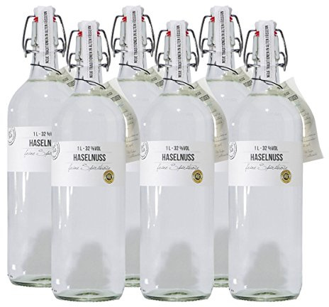 Birkenhof Alte Haselnuss Nussbrand (6 x 1,0L)