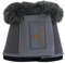 Kentucky Horsewear Leder Sheepskin Hufglocken, Größe:XXL, Farbe:grau