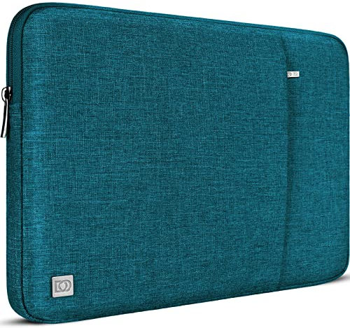 DOMISO 14 inch Laptop Sleeve Case Water-Resistant Carrying Bag for 14 Lenovo Chromebook S330/ThinkPad A485 E485 T480s/HP ProBook 640 645 G4/Dell Inspiron 5480 5481 5482 5490 Chromebook 14, Teal
