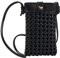 HALLHUBER Geflochtene Smartphone-Umhängetasche black, One Size