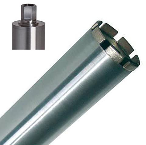 BoDi-TOOLS | Turboschnelle Diamantbohrkrone lasergeschweißt Kernbohrer Bohrkrone Diamant-Bohrer 1 1/4 Zoll mit 420 mm Nutzlänge für Stahlbeton, Beton & Mauerwerk (Laser-Dach 38mm)