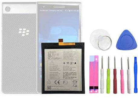 HIGHAKKU Ersatzakku Batterie TLP038B1 kompatibel mit BlackBerry Motion BBD100-1, BBD100-6, BBD100-2 & Alcatel One Touch 3V 2019 5032W with Tools