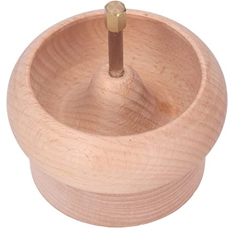 Fockety 5 in 1 Rocailles Spinner Kit, 1000 verschiedenfarbige Perlen, Perlenschale, 2 Stück Perlennadel, Kristallschnur, Einfädler, Taillenperlenlader für Heimwerker, schnelles Auffädeln von Perlen