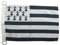 Stormflag Drapeau nautique Bretagne 30x45cm Drapeau de bateau breton 12x18Inch Drapeau du navire Polyester 150g/m2 avec D Crochet