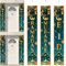HOWAF 2 in 1 Ramadan Mubarak Banner Eid Mubarak Banner, Ramadan Banner Tür Banner Eid Banner für Ramadan Mubarak Dekoration Eid Mubarak Dekoration Islam Deko Ramadan Deko Eid Deko Muslimische Deko