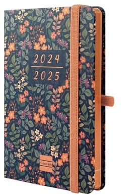 Finocam - Terminkalender Mínimal 18 Monate 2024 2025 Horizontale Wochenansicht Juli 2024 - Dezember 2025 (18 Monate) Girl International