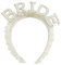 scicent Bride Haarreif Bride To Be Haarreifen mit Perlen Braut Stirnband Mode Braut Haarschmuck Braut Hochzeit Stirnband für Party Frauen Hochzeit Dekoration - 28811