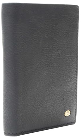 Esquire Geldbörse Chicago Wallet Compact Black schwarz