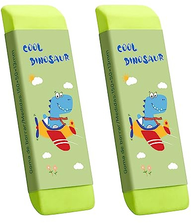 2 x große Radiergummis, super Jumbo-Radiergummi, Kunst, Malerei, Radiergummi, Schule, Bürobedarf, Künstler, Radiergummi zum Zeichnen