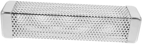 SEWOART Räucherbox Für Gasgrill Grill-gemüsekorb Aus Edelstahl Mit Löchern Für Holzspäne Barbecue-grill-zubehör Räucherbox Für Draußen