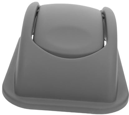 HOMOCONO Large Capacity Outdoor Trash Bin Cover Plastic Waste Bin Lid Recycling Compartment Lid