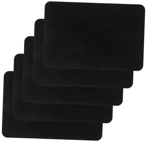 ELAYARD 5pcs Vinyl Record Cleaner Cd Clean Cloth for Turntable Household Cleaning Cloth for Record Vinyl and Cd Player Maintenance