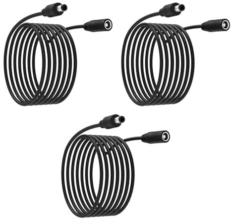 Power Cord for Philips Hue Play Bar Smart Light Bulb Accessory Replacement for Philips Hue Extension Cable 7820430U7 440400980001 S020XM2400083 (6 feet Extension line 3 Pieces)
