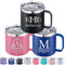 Mug Isotherme Personnalisé 350ml 410ml Tasse à café personnalisable avec Nom Logo Photo Gravé Mug cafe Tasse Thermos Double Couche Acier Inoxydable Cadeaux pour Femmes Hommes