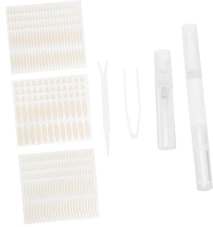 VALICLUD Unsichtbares Augenlidklebeband Satz für Doppelte Augenlider Leichtes Einfach Anzuwendendes Beauty Tape aus Papier für Natürliches Make Up bei Frauen