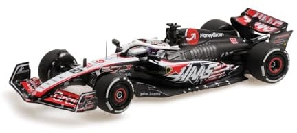 Minichamps 417231920 - Moneygram Haas F1 Team VF-23 Kevin Magnussen Austin GP 2023 - Scale - Model Car