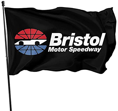 Gartenfahne Bristol Motor Speedway Garten flagge 90x150cm | Flaggen lebendigen für Schlafzimmer Schlafsäle Indoor
