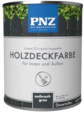 PNZ Holzdeckfarbe, Gebinde:0.25L, Farbe:anthrazitgrau