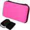 TECHGEAR Coque Nintendo 2DS XL, Étui Solide Housse de Protection/ Pochette De Transport Compatible pour Nintendo 2DS XL + Jeux + Accessoires [Rose]