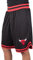 Ultra Game Men's Active Knit Training NBA Herren Woven Team Logo Poly Mesh Basketball Shorts, Schwarz, Large