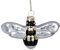 Gisela Graham Dekoration Hummel aus bemaltem Glas