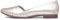 Hush Puppies Women's Marley Ballerina Ballet Flat, Gold, 8 UK