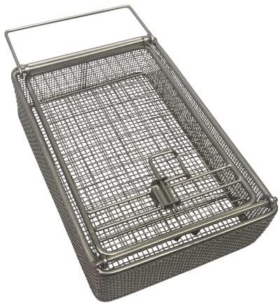 Efficient, Durable & Corrosion-Resistant Stainless Steel Parts Washing Basket - Perfect for Organized Cleaning & Secure Rinsing of Small Parts