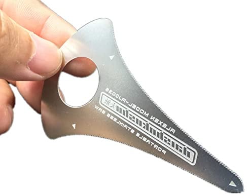 NATEFEMIN Steel Mini Hobby Handy Craft Saw Handsaw Razor Saw for Gundam Detail-up Building Accessory Part