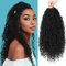 1B, 18 45cm / RIVER LOCS / 5 Packung extensions für flechten crochet/pro Stück 100Gr 24 Strähnen = 120 Strä 500Gr / Premium Haar echthaar Look + Duschhaube, schmuck und Haken gratis