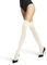FALKE Damen Overknee-Socken Softmerino W Ok Wolle Baumwolle lang einfarbig 1 Paar, Weiß Off-White 2040, 39-40