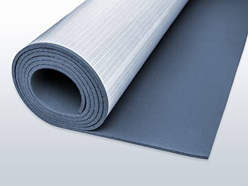 TapeOn Schallschutzmatte für Türpolsterung | selbstklebend | Schalldämmmatte | Akustikmatte | 100 x200 cm x 9 mm