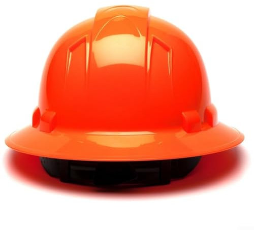 Verstellbarer Baustellen-Sicherheitshelm, V-Typ-Sicherheitshelm, verstellbare harte Hüte, Bauhelm, zum Kopfschutz (orange)