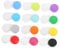 ORFOFE Travel Holder Case 12 Color Makeup Storage Organiser Leakproof and Easy to Identify Eyes